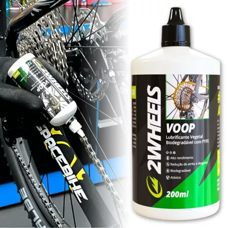 Lubrificante Bicicleta Voop Vegetal Com Ptfe Bike