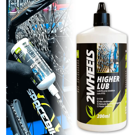 Lubrificante Sintético Para Bike Alto Rendimento Ptfe Higher Lub