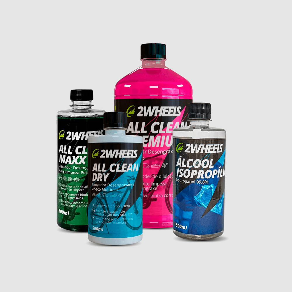 produtos de limpeza 2wheels